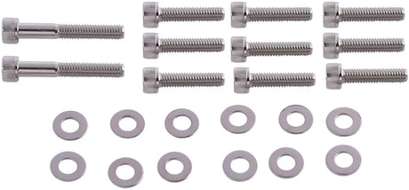 Jeu de vis de capot Tnt jeu de vis cache moteur minarelli 50 chrome