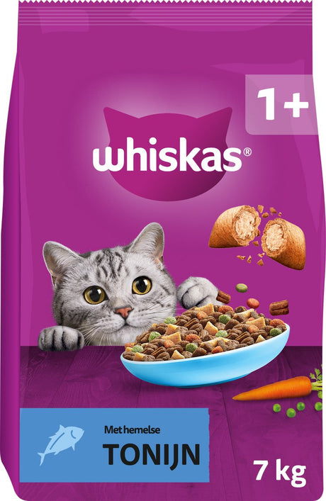 Nourriture pour chat Whiskas - adulte 1+ - thon - sac 7kg