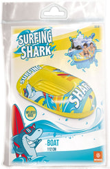Shark de surf de bateau gonflable Mondo, 112 cm