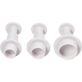 Société créative https : www.ccobby.nl formes découpées-avec-stamp-circle-d-1-1-1-3-1-7-cm-white-3-piece-1-box