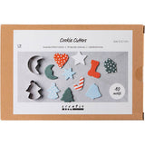 Emporte-pièces Creativ company, formes de Noël, taille 3-5,7 cm, 10 pièces, 1 boîte