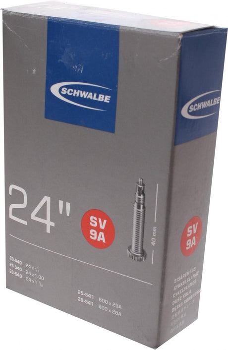 Tube intérieur de Schwalbe SV9A 24 pouces 20 28-540 451 SV 40 mm