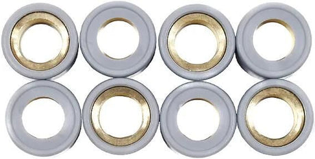 Bientôt disponible jeu de noyaux de rouleaux de poids de variateur rms 20x12 mm, 15,4 gr, 8 pcs.