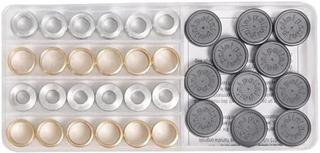Jeu de rouleaux Polini jeu de noyaux de rouleaux 16x13 mm 3,5-4-4,5-5 gr.