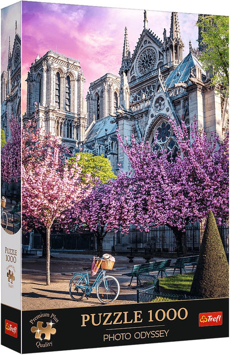 Puzzle Trefl 1000 pièces - Cathédrale Notre-Dame de Paris - Premium Plus.