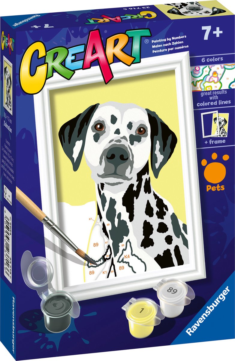 Ravensburger Creart Painting by Number - Dalmatier