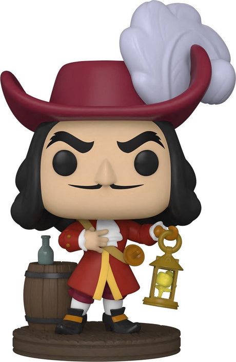 Figurine de collection Funko Peter Pan Disney Villains pop ! crochet capitaine 9 cm multicolore