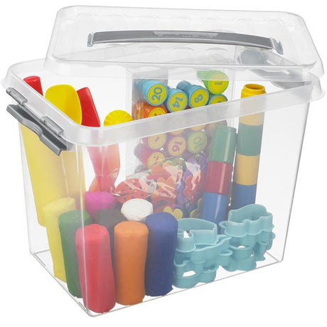 Sunware q-line boîte de rangement moyenne 9 litres transparent 30,7x20x22,3cm