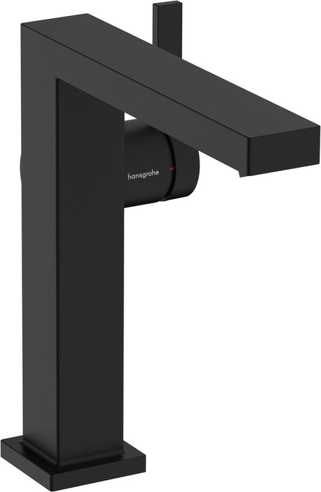 Hansgrohe tecturis e - robinet de lavabo - commande à levier unique - démarrage à froid à économie d'énergie - avec bouchon de vidange - taille 150 mm - noir mat