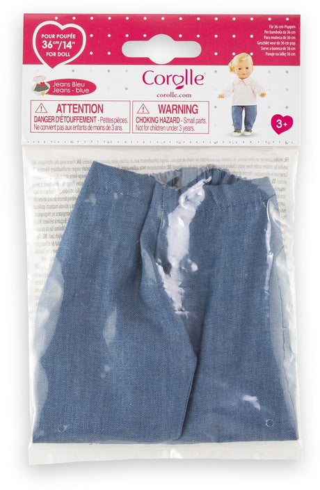 Corolle ma blauwe poppen jeans - 36cm