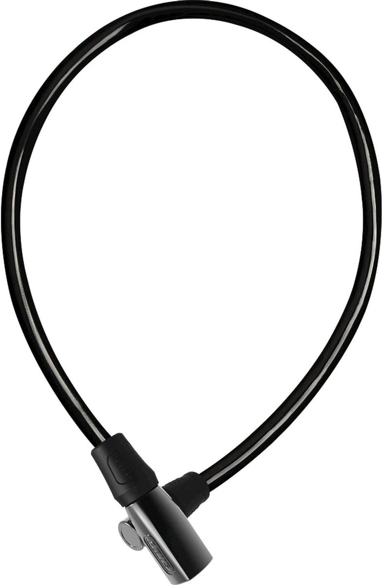 Câble antivol Abus 4408k - Câble en acier de 65 cm de long avec boîtier en plastique - Antivol pour vélo avec niveau de sécurité 2 - rouge