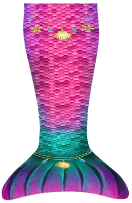 Kuaki sirènes couverture sirène étoile, 60x130cm