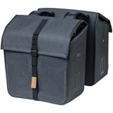 Basil Urban Dry Double Bicycle Bag - Gris, 50L