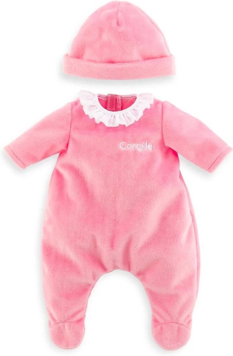Corolle Mon Premier Poupon - Pajamas rose avec chapeau, 30 cm
