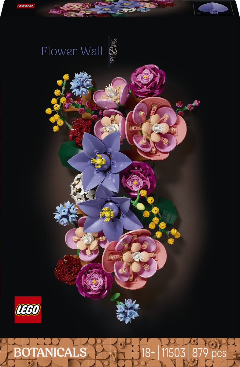 Mur de fleurs botaniques Lego - 11503
