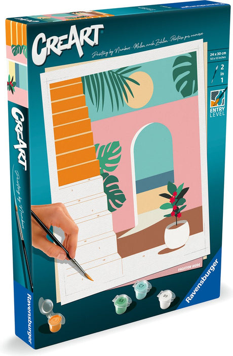 Ravensburger creart peinture par numéro - vacances