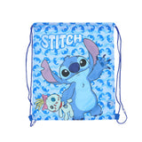 Sac de natation Stitch gym bleu 40x35 cm