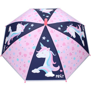 Parapluie amusant, rêveries arc-en-ciel