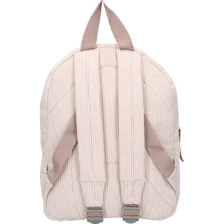 Sac à dos amusant courir autour blanc