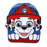 Paw Patrol sac à dos en peluche marshall 31x25,5x8,5 cm bleu