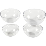 Creativ company plastic mold forms transparent, 4st.