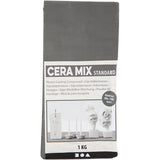 Creativ company cera-mix mélange de plâtre standard, gris clair, 1 kg