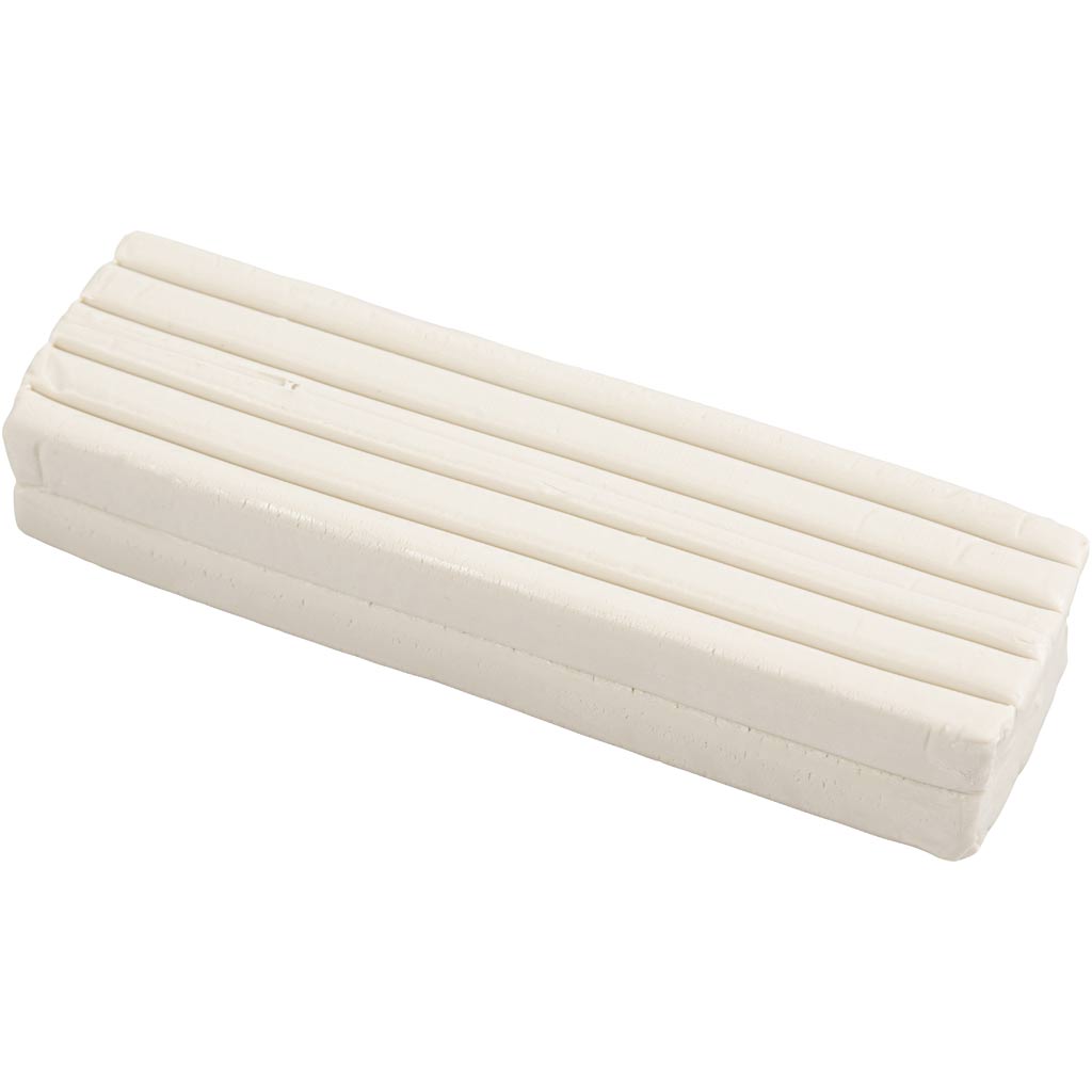 Argile molle Creativ company - blanche, 500gr.