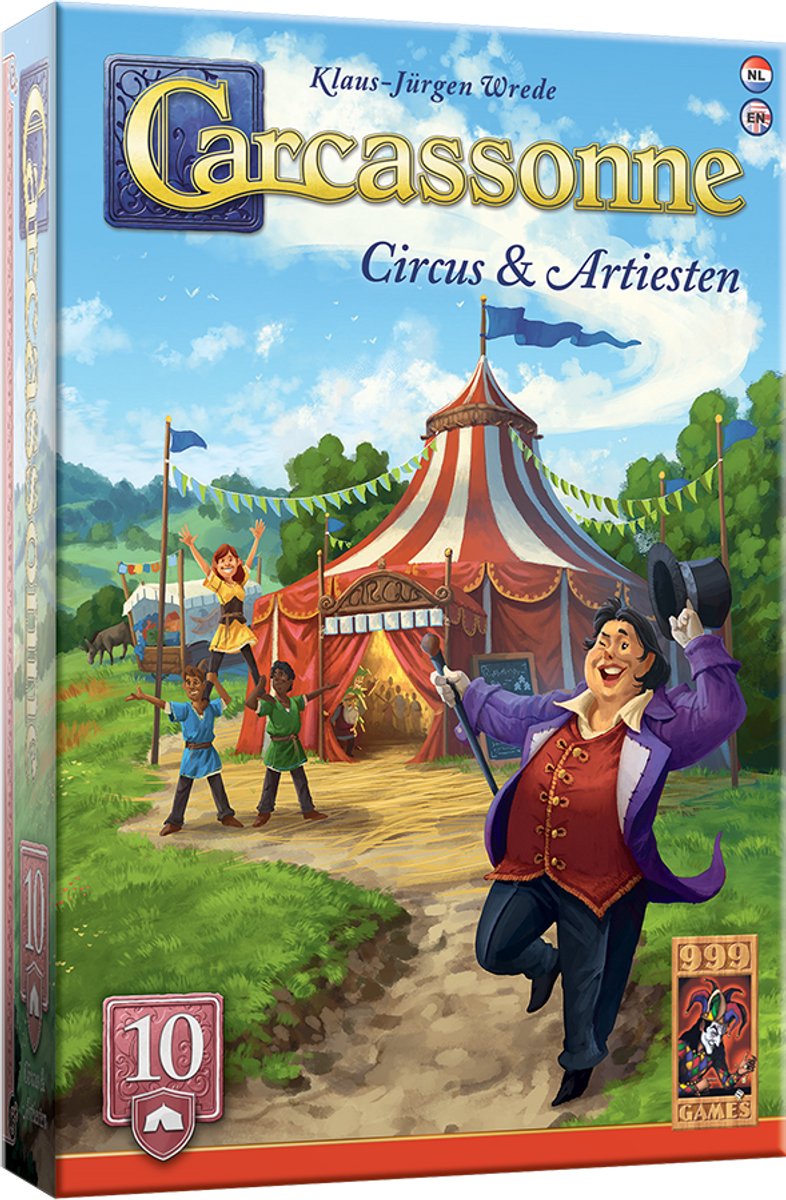 999games 999 games extension des artistes du cirque de Carcassonne