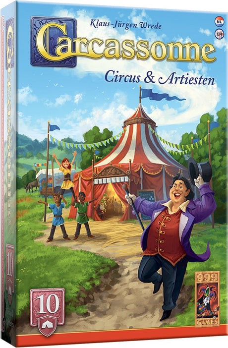 999games 999 games extension des artistes du cirque de Carcassonne