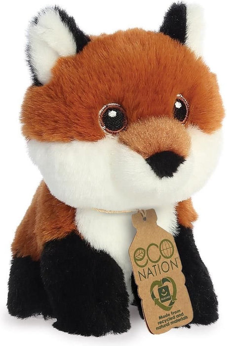 Aurora peluche peluches renard roux - 13 cm - peluche renard jouets