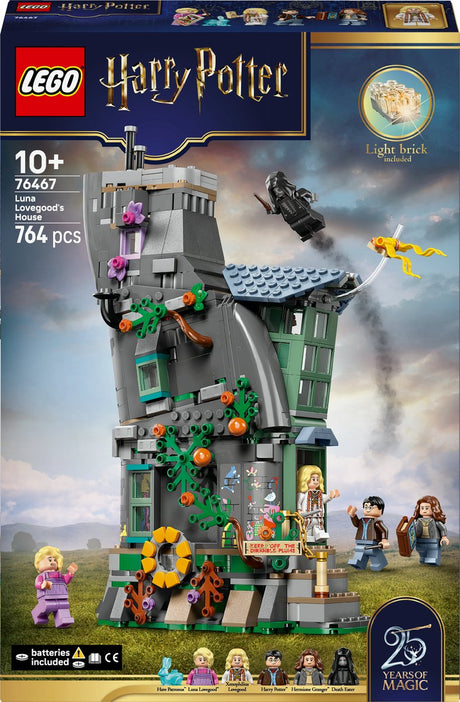Lego Harry Potter Luna's House Lifelong - jouets de construction pour les fans de 10 ans et plus - 76467