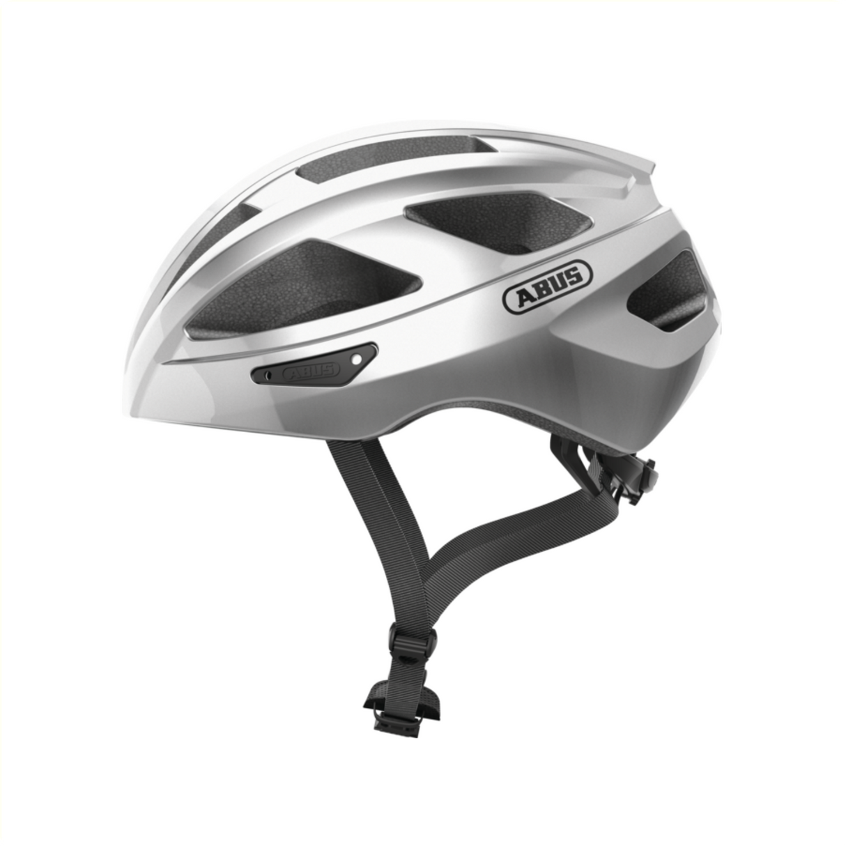 Abus Casco Macatgoud Gleam Silver M 52-58 cm