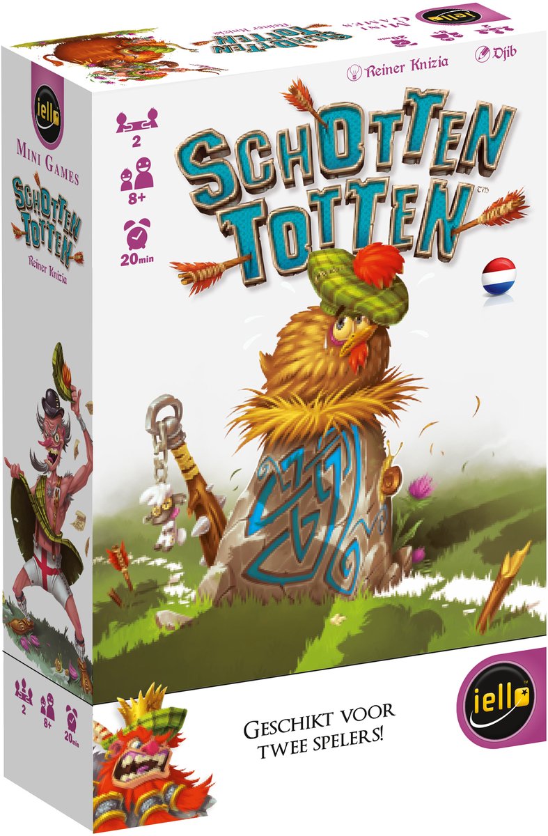 ASMODEE SCOTS Totten Card Game