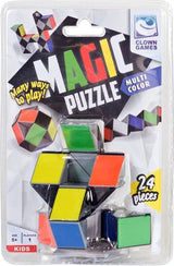 Jeux de clown couleur de puzzle magique de clown