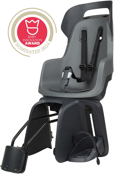 Fixation de cadre pour siège arrière Bobike Go Maxi RS. gris macaron
