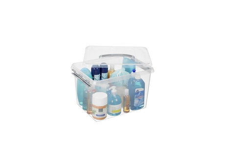 Sunware q-line boîte de rangement 22 l transparente | 3 pièces