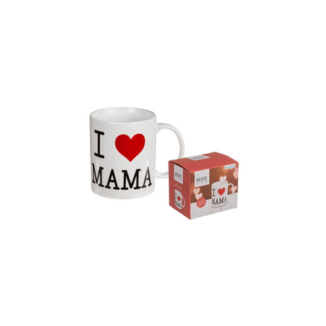 Tasse Ootb j'aime maman ø8x10cm dans une boîte cadeau