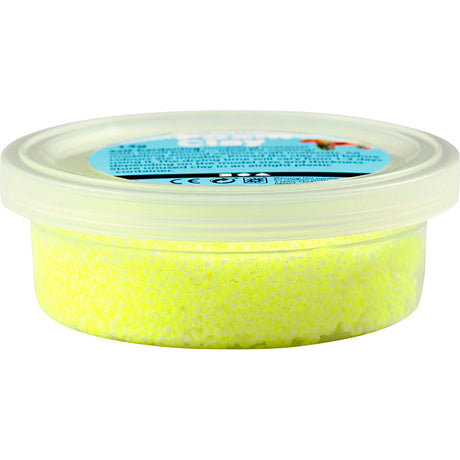 Foam Clay ®, pailletée, jaune, 35 gr 1 boîte