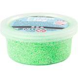 Argile Foam ®, pailletée, verte, 35 gr 1 boîte