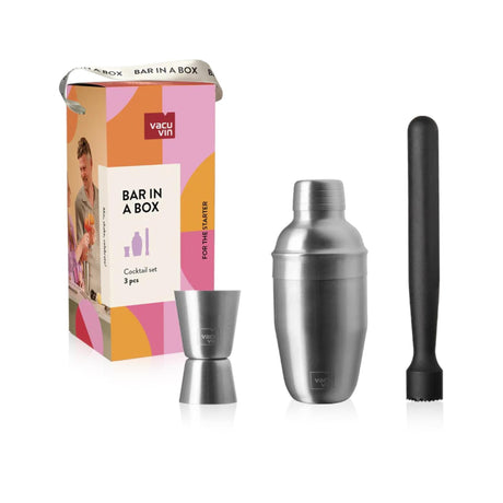 Vacuvin set à cocktail basic 3 pièces