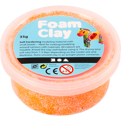 Argile mousse https: www.cchobby.nl foam-clayr-neon-orange-35-gr-1-doosje