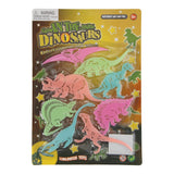 Dinosaures qui brillent dans le noir