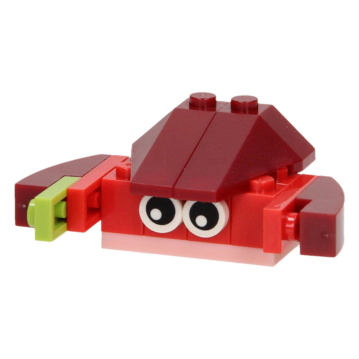 Blocs de construction 3in1 rose - moulin à vent, crabe, voiture de course, 61dlg.