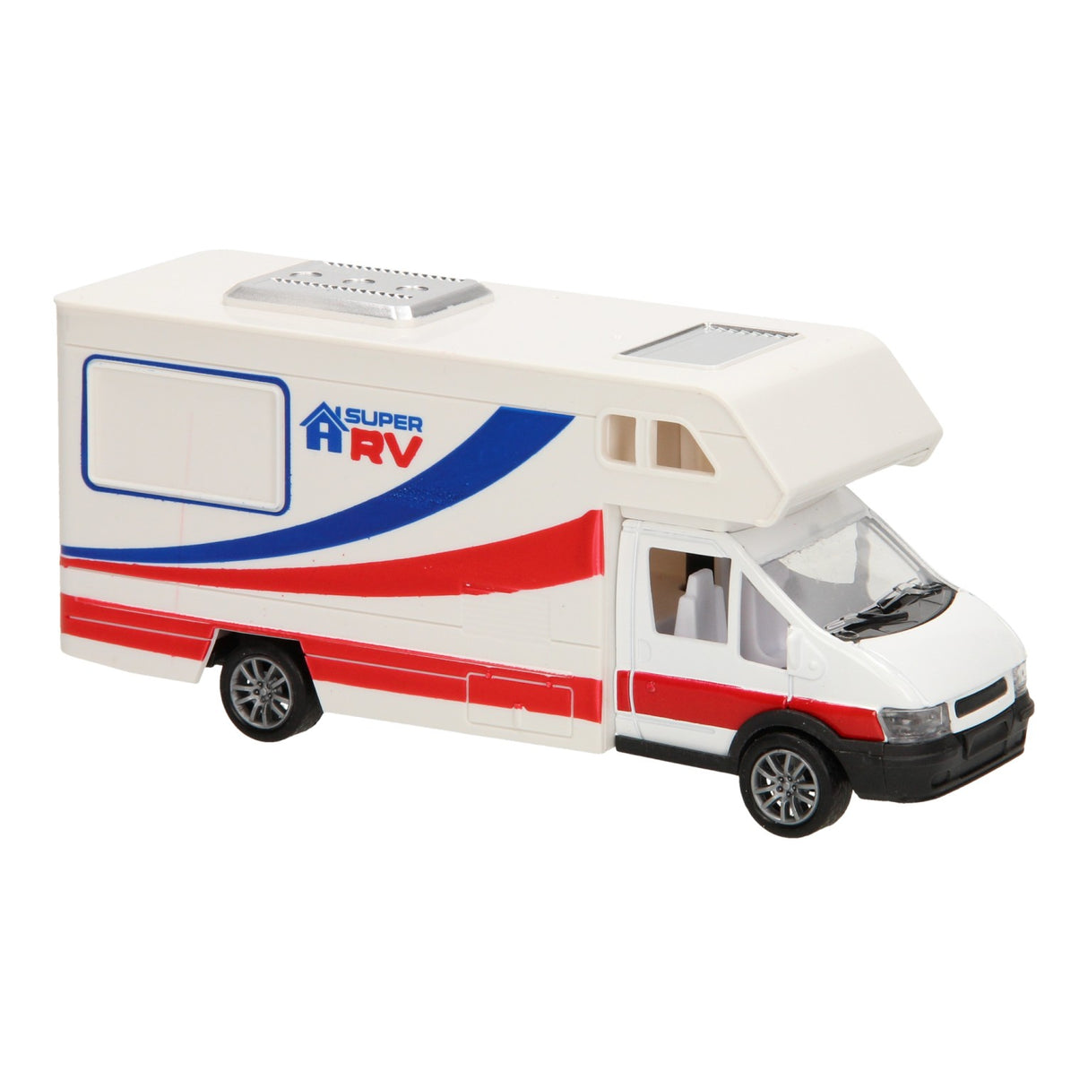 Die Cast Camper White