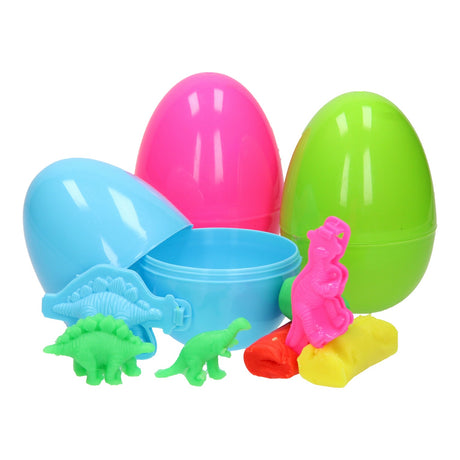 Oeuf de dinosaure en argile