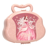 Coiffeuse Beauty Case rose dans une mallette de jeu