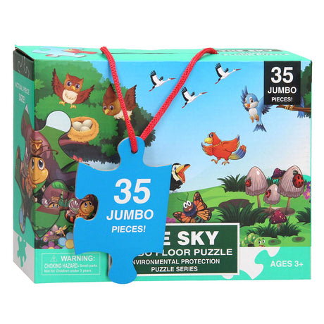 Jouets Lobbes, par exemple puzzle de sol vie en plein air, 35 pcs.