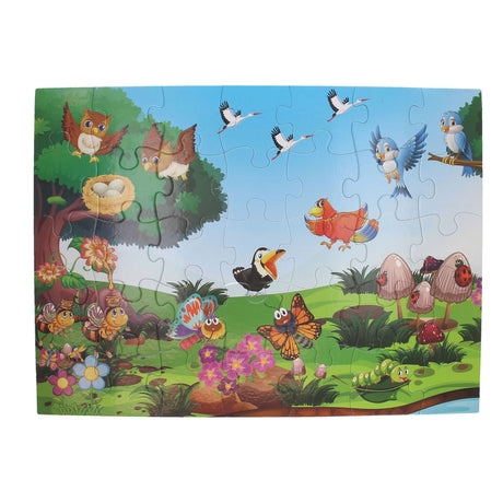 Jouets Lobbes, par exemple puzzle de sol vie en plein air, 35 pcs.