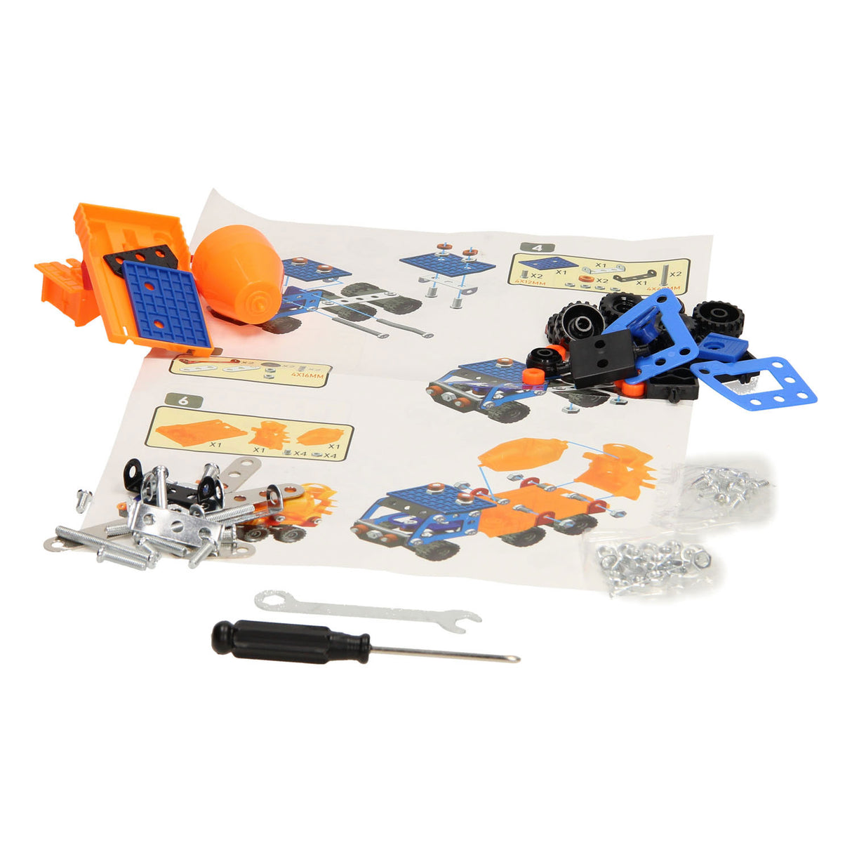 Coffret de construction wagon-silo, 81 pièces.