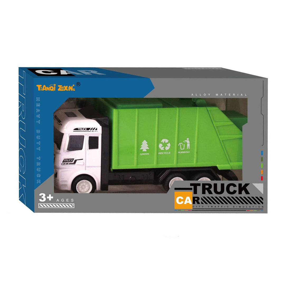 pull back truck groen